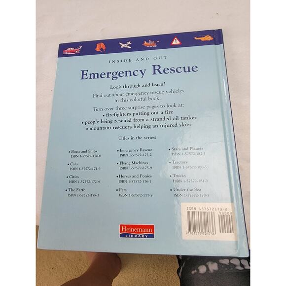 Emergency Rescue Inside and Out Book by Angela Royston 1998 - Picture 4 of 8